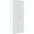 Highboard Storage Cabinet Tall Cupboard Living Room Engineered Wood vidaXL
