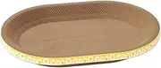 Cat Scratching Board, Cat Scratcher Cardboard, Oval Cat Scratching Board, Cat Scratcher Pad, Cat Scratcher Bowl, Oval Corrugated Cardboard Scratch Pad, Cats Kittens Training Toy (M)