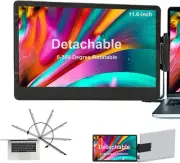 Laptop Screen Extender - 360° Rotatable Portable Monitor | 11.6" Foldable Laptop