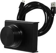 Hoement USB Volume Control Knob with Mute Function Multimedia Controller for Pc Compatible with Windows and Easy to Use Volume Adjuster for Gaming and Audio Playback