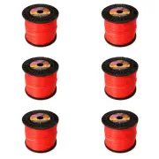 6 PK Echo 316155056 Crossfire .155" String Trimmer Line 5 lb Spool 630'