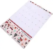 LAPYAPPE Wall Calendar for Organizing Printed Hanging Calendar Lightweight Coil Binding Monthly Planner for Office Accessories Space Saving Design for Easy Hanging