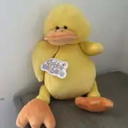 Cuddlee Boyds Duck Plush Animal Stuffed 1986-2007 New
