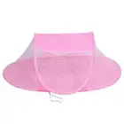 Baby Infant Foldable Nursery Sleep Play Crib Bed Cot Netting Canopy Mosquito SHD