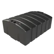 Melro Tanks 1000L Black Poly Under Deck Water Tank