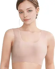 GOCOCi(ゴコチ) Gokochi CGG535 Wacoal CGG535 Wireless Bra, Half Top, Comfortable Wearing Like Not Worn Upward, Bust Line, Bra Top