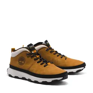 Timberland 男款小麥色中筒休閒鞋|A5TWV231