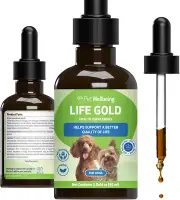Life Gold for Dogs - Immune Support, Antioxidants, Normal Detoxification, Cellul