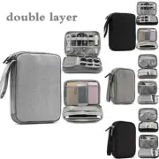 Electronic Organizer Bag Travel USB Cable Earphone Gadget Storage Insert Case