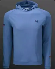 Scotty Cameron Peter Millar Scotty Bulldog Performance Hoodie - Medium - Blue