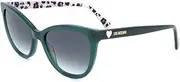 [Love Moschino] MOSCHINO LOVE Ladies MOL072/S Sunglasses Green Pattern 52, Green Pattern, 52