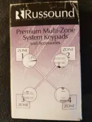 Russound SPG System Paging Keypad White NEW in Box