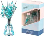 Reed Diffuser Set with Gardenia Fragrance Oil - Essential Oil Diffuser for Home,
