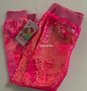 JoJo Siwa JoJo's Closet Flip Sequin Nickelodeon Jogger Pants Girl's 7/8 NEW Gift