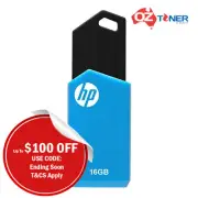 NEW HP USB2.0 v150w 16GB USB Flash Drive USB-A 14MB/s [HPFD150W-16P]