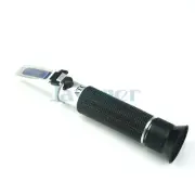 0-90% Range Aluminium Brix Refractometer Saccharometer Measuring Sugar Test