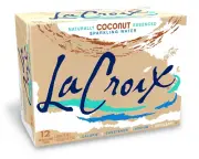 Lacroix Sparkling Water, Coconut, 12 Fl Oz (Pack of 12)