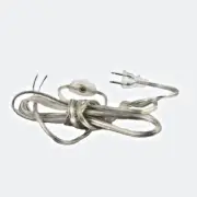 8' Silver cord with line switch TR-2858