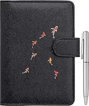 [WALNEW] Passport Holder Cover Case Travelling Passport Cards Carrier Wallet Case, Carp
