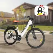 500W 26 Inch Electric Step Through Electric Bike 36V 13Ah Rechargeable Battery