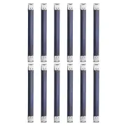 12Pcs Metal Internal Flex Frame, 15cm/5.9" Purse Frame Handbag Hinges, Silver