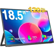 UPERFECT UMax 18 18.5 Inch Monitor 120HZ FHD HDR IPS Type C Portable Computer Monitor Gaming Display Screen for Smartpho