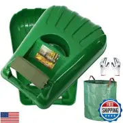 Gardzen Large Leaf Scoop Hand Rakes, Debris and Yard Waste Removal, Comes wit