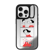iPhone 16 Pro Mirror Ring Stand Case MagSafe Compatible In Your Arms