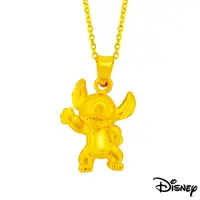 在飛比找PChome24h購物優惠-Disney迪士尼系列金飾 立體黃金墜子-焦點史迪奇款 送項