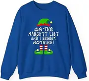 [VidiAmazing] On The Naughty List and I Regret Nothing Christmas Elf Funny ds001 T-Shirt