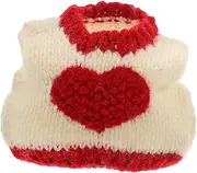 HOLIDYOYO Cute Heart Design Small Animal Sweater Pet Clothing Accessory for Ferret Bunny Chinchilla Hedgehog