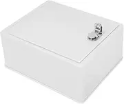 LALAFINA Box Wall Mounted Milk Box with Lock Lockable Wall Hanging Storage Container for Home Supplies Stylish and Modern Design Quick Installation and Easy to Clean