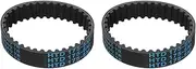 uxcell 2pcs HTD-5M Rubber Timing Belt 35 Teeth, 175mm Pitch Length x 15mm Width x 3.6mm Height, Closed Loop Pulley Timing Belt