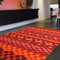 在飛比找ETMall東森購物網優惠-【Ambience】比利時infinity 現代地毯 -方格