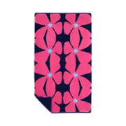 Aqua Floral Print Beach Towel - Exclusive