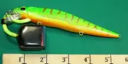 #9997 1- FISHING LURE pool cue chalk holder for HEX, ROUND OR SQUARE CHALK