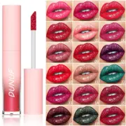 Lip Gloss Liquid Lipstick Matte Pearl Glitter lasting Diamond Shimmer Shiny