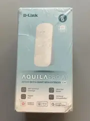 D-Link AQUILA PRO AI AX3000 Wi-Fi 6 Smart Mesh Extender - E30 - NEW SEALED