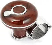 XYWHPGV Car Boat Steering Wheel Power Handle Spinner Knob Brown(c6b15 32148 9287c a679c 39f21 55a81