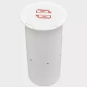 IPS Boat Fire Extinguisher Storage Tube 515-1505-M110 | 3 Inch White