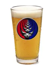 Grateful Dead - Infinity - Rock and Roll - 16oz Pint Beer Glass Pub Barware