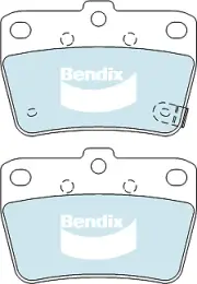 Bendix 4WD Rear Brake Pad Set for Toyota Rav 4 SXA10, SXA11 2.0L 3S-FE Petrol 19 (for: Toyota)