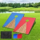 Bopeep 2PCS Kids Bean Bag Classic Cornhole Toss Game Set Foldable Wooden Boards