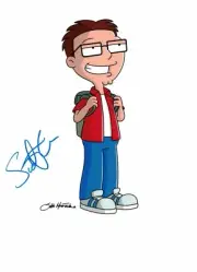 American Dad Autographed 8 X 10 Photo With COA - Scott Grimes