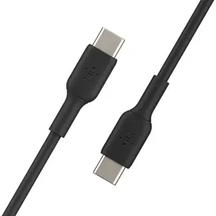 【Belkin】貝爾金USB-C轉USB-C(1m/2m) PVC傳輸線暨充電線 type-C充電線 USB-IF