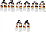 8 Pcs Fans Scarf National Soccer Team Knit Scarf German Scarf Spain Scarf Italian Official Flag Scarf Football Fan Knit France Scarf Brazilian World Rural Germany Satin