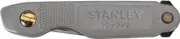 Stanley Utility Razor Box Cutter Folding Pocket Knife (Model 10-049) Locking.