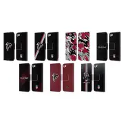 NFL ATLANTA FALCONS LOGO LEATHER BOOK WALLET CASE FOR APPLE iPOD TOUCH MP3