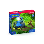 53pc Schleich Track Vehicle/Dinosaur Action Figure Kids Toy Fun Play Set 5-12y