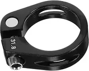 PAMINGONO Bike Seat Post Clamp Aluminum Alloy Fixator for Easy Installation and Quick Release Design for Bicycles Durable and Practical Accessory for Cyclists